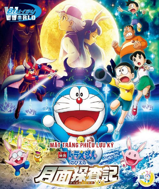 B4141. Doraemon the Movie Chronicle of the Moon Exploration 2019 - Mặt Trăng Phiêu Lưu Ký 2D25G (DTS-HD MA 7.1) 